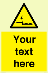 Custom Warning shallow water